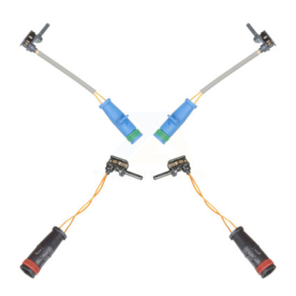 Front Rear Brake Pads Wear Sensor (4 Pack) For Mercedes-Benz S550 S560 Maybach S580 S450 KSE-100202