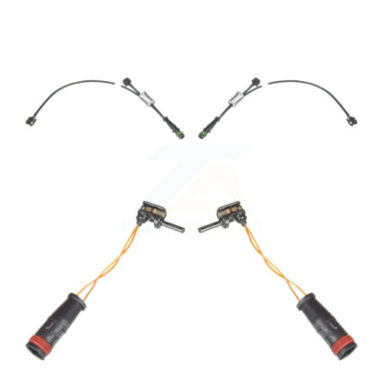 Front Rear Brake Pads Wear Sensor (4 Pack) For Mercedes-Benz SL63 AMG S65 SL65 S65L KSE-100204