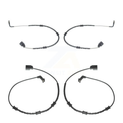 Front Rear Brake Pads Wear Sensor (4 Pack) For Jaguar XF XJ XFR XKR XFR-S XJR KSE-100208