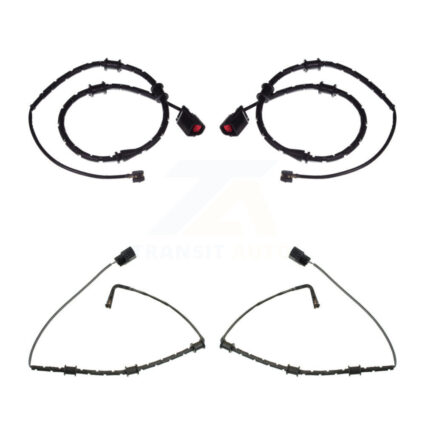 Front Rear Brake Pads Wear Sensor (4 Pack) For Jaguar XJ KSE-100210