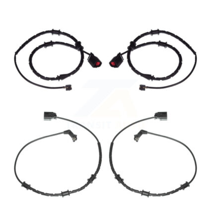 Front Rear Brake Pads Wear Sensor (4 Pack) For Jaguar XJ KSE-100211
