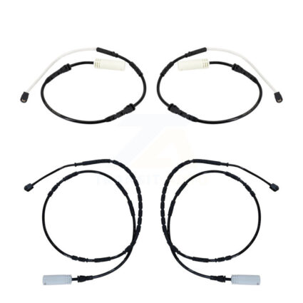 Front Rear Brake Pads Wear Sensor (4 Pack) For BMW 328i xDrive 335i 335is 335d 325i KSE-100212
