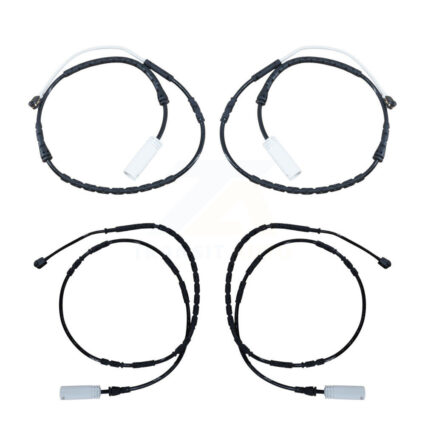 Front Rear Brake Pads Wear Sensor (4 Pack) For 2012 BMW 328i xDrive 3.0L KSE-100213