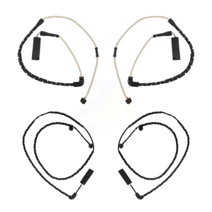 Front Rear Brake Pads Wear Sensor (4 Pack) For Land Rover Range KSE-100222