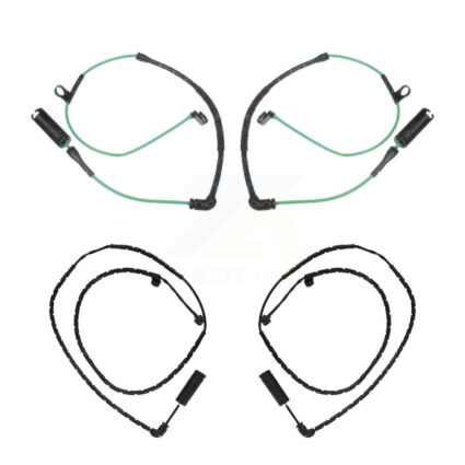 Front Rear Brake Pads Wear Sensor (4 Pack) For Land Rover Range KSE-100224