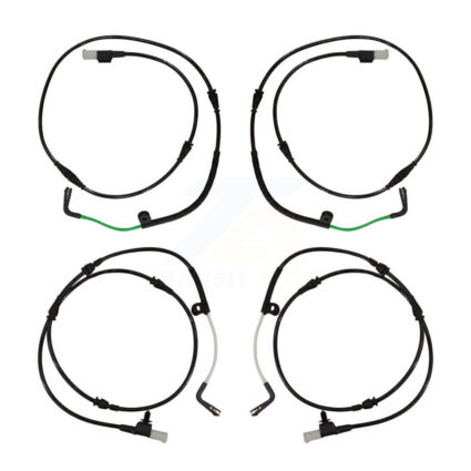 Front Rear Brake Pads Wear Sensor (4 Pack) For Land Rover LR4 LR3 Discovery KSE-100241
