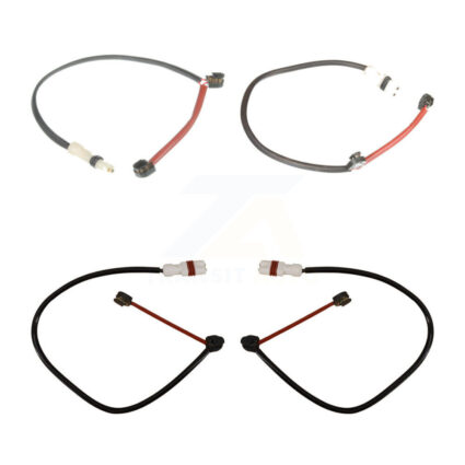 Front Rear Brake Pads Wear Sensor (2 Pack) For Porsche 911 with Ceramic Rotor KSE-100367