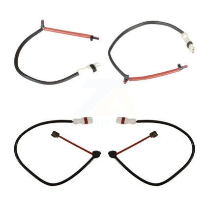 Front Rear Brake Pads Wear Sensor (2 Pack) For 2005-2008 Porsche 911 Carrera S with 3.8L KSE-100368