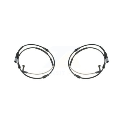 Front Brake Pads Wear Sensor (2 Pack) For 2010 BMW X6 M with 4.4L KSE-100383