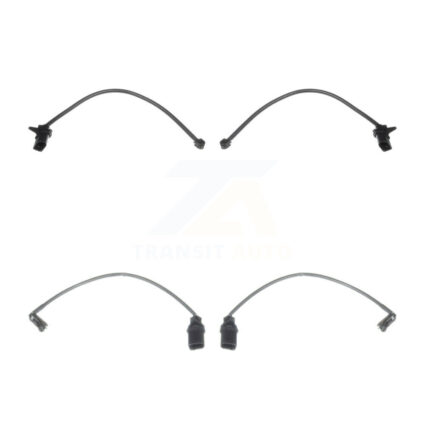 Front Rear Brake Pads Wear Sensor (4 Pack) For Porsche Macan KSE-100402