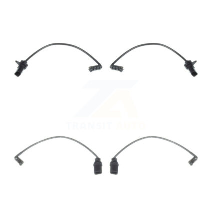 Front Rear Brake Pads Wear Sensor (4 Pack) For Audi S6 S7 KSE-100406