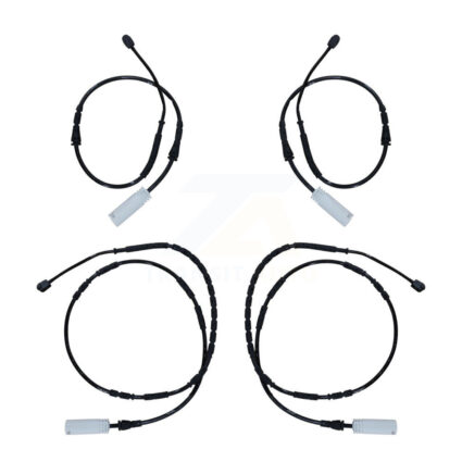 Front Rear Brake Pads Wear Sensor (4 Pack) For BMW 128i 125i KSE-100409