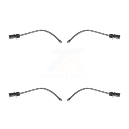 Front Rear Brake Pads Wear Sensor (4 Pack) For 2015 Audi Q5 3.0L To 5 3 KSE-100415