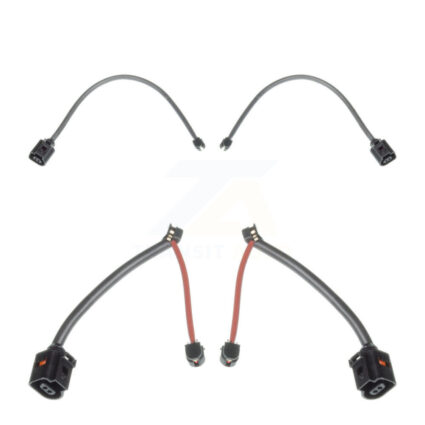 Front Rear Brake Pads Wear Sensor (4 Pack) For Porsche Taycan Panamera Audi e-tron GT RS KSE-100424