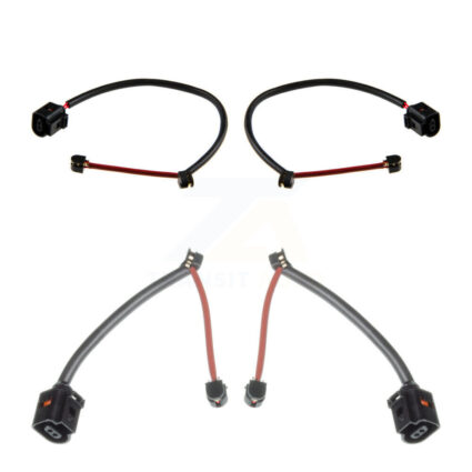 Front Rear Brake Pads Wear Sensor (4 Pack) For Porsche Taycan KSE-100425