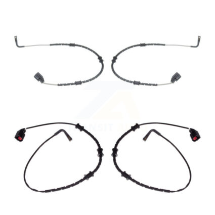 Front Rear Brake Pads Wear Sensor (4 Pack) For Jaguar F-Type KSE-100428