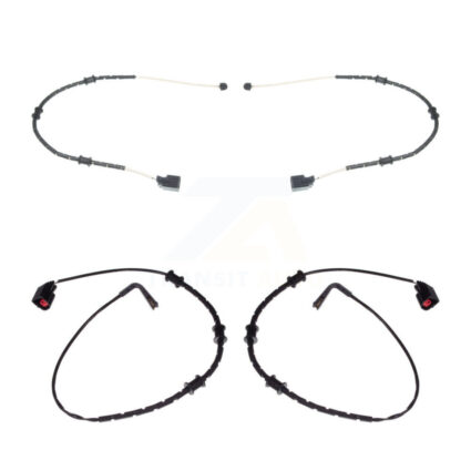 Front Rear Brake Pads Wear Sensor (4 Pack) For Jaguar F-Type KSE-100429