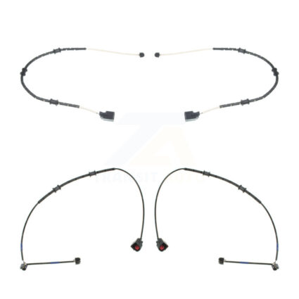 Front Rear Brake Pads Wear Sensor (4 Pack) For Jaguar F-Type KSE-100430