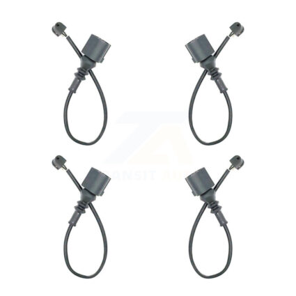 Front Rear Brake Pads Wear Sensor (4 Pack) For 2003-2006 Audi TT 1.8L KSE-100436