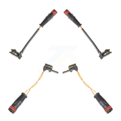 Front Rear Brake Pads Wear Sensor (4 Pack) For Mercedes-Benz ML350 GLE350 GLE400 GLS550 S KSE-100439