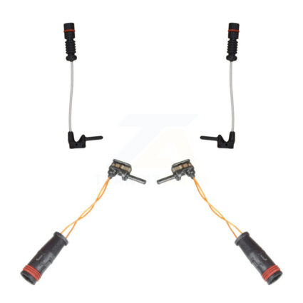 Front Rear Brake Pads Wear Sensor (4 Pack) For Mercedes-Benz CLK320 S600 KSE-100441