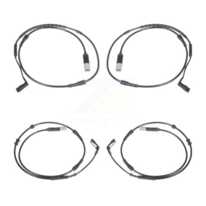 Front Rear Brake Pads Wear Sensor (4 Pack) For 2009 BMW 750i 750Li KSE-100448