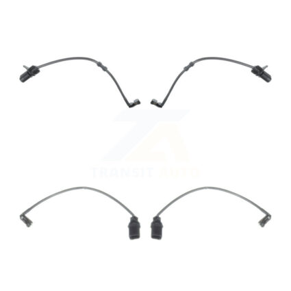 Front Rear Brake Pads Wear Sensor (4 Pack) For Audi A6 Quattro A7 KSE-100453