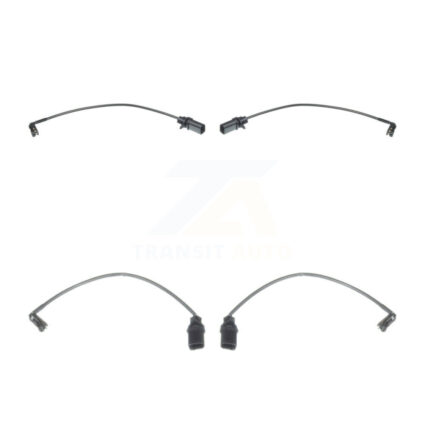Front Rear Brake Pads Wear Sensor (4 Pack) For Audi A6 Quattro A7 KSE-100454