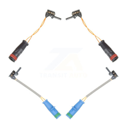Front Rear Brake Pads Wear Sensor (4 Pack) For Mercedes-Benz S450 KSE-100475