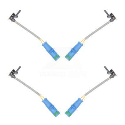 Front Rear Brake Pads Wear Sensor (4 Pack) For Mercedes-Benz S450 without Ceramic KSE-100476