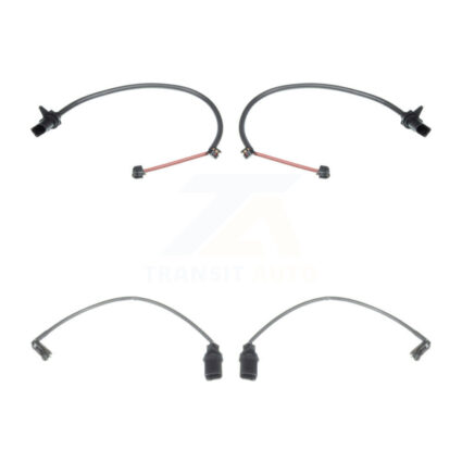 Front Rear Brake Pads Wear Sensor (4 Pack) For Porsche Macan KSE-100477