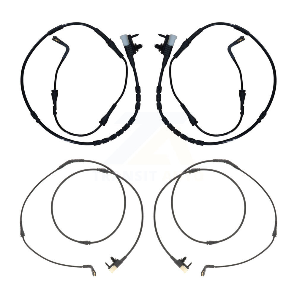 Front Rear Brake Pads Wear Sensor (4 Pack) For Land Rover Range Velar KSE-100499