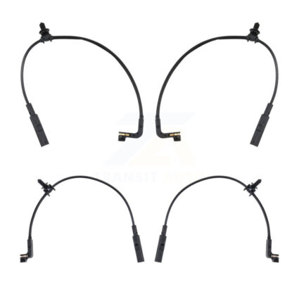 Front Rear Brake Pads Wear Sensor (4 Pack) For GMC Chevrolet Sierra 2500 HD Silverado KSE-100511