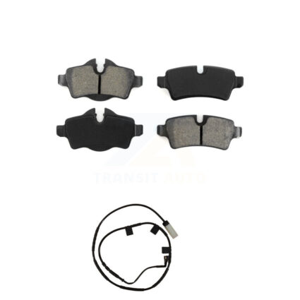 Rear Semi-Metallic Disc Brake Pads And Wear Sensors Kit For Mini Cooper KSW-100551