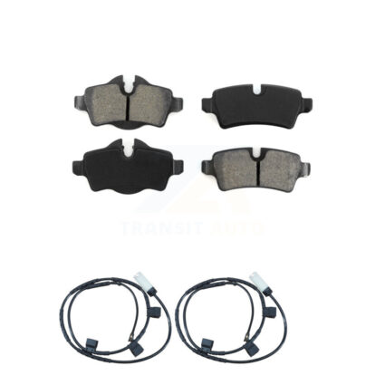 Rear Semi-Metallic Disc Brake Pads And Wear Sensors Kit For Mini Cooper 1.6L KSW-100590