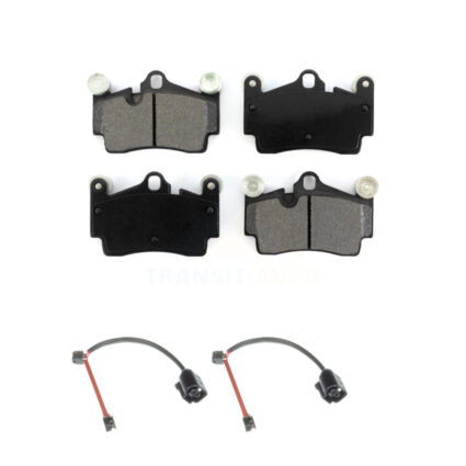 Rear Semi-Metallic Disc Brake Pads Wear Sensor Kit For Audi Q7 Porsche Cayenne Volkswagen KSW-100809