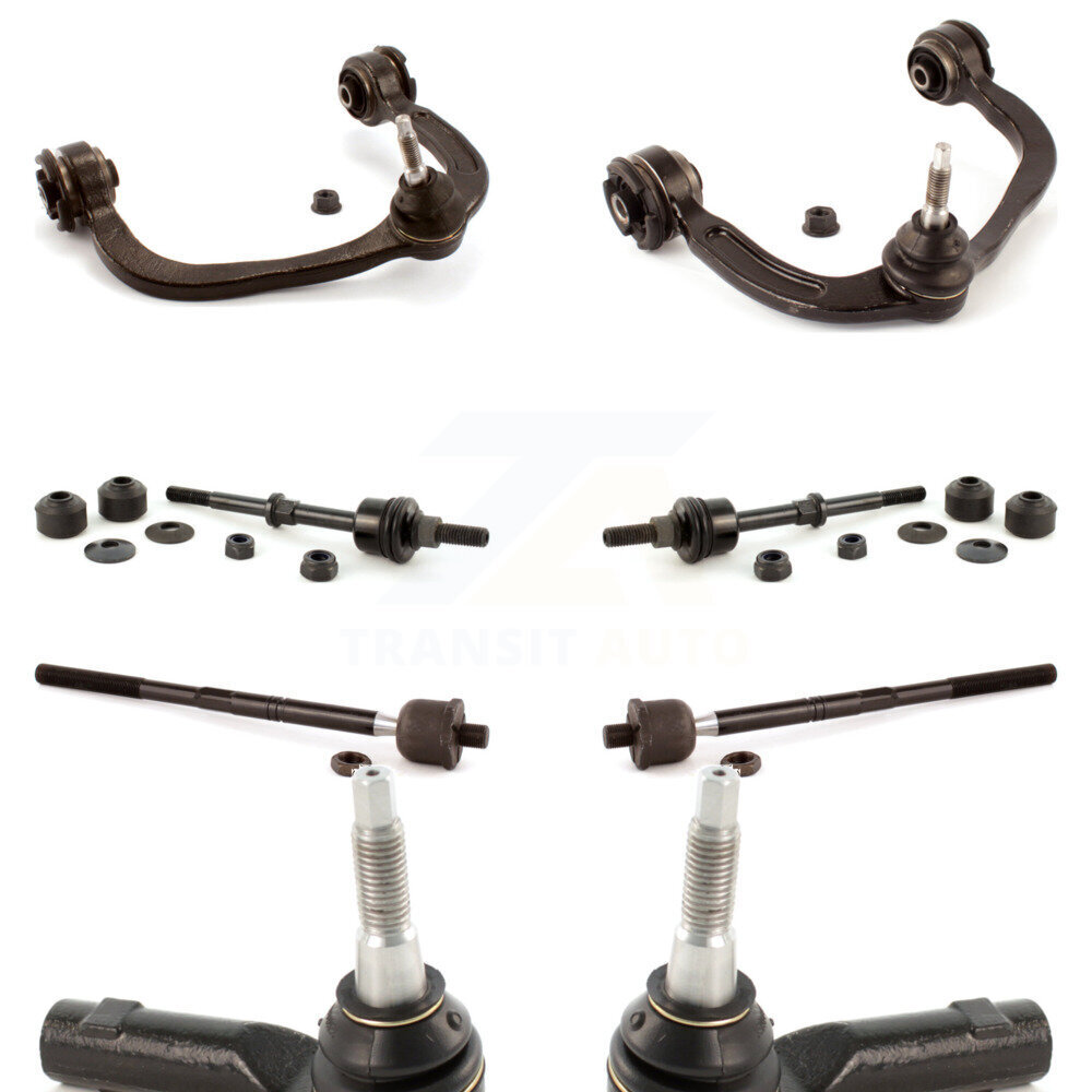 Front Control Arm & Ball Joint Tie Rod End Link Kit (8Pc) For Ford F-150 Lincoln Mark LT KTR-100353