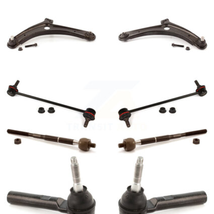 Front Control Arm & Ball Joint Tie Rod End Link Kit (8Pc) For Jeep Patriot Compass Dodge KTR-100360