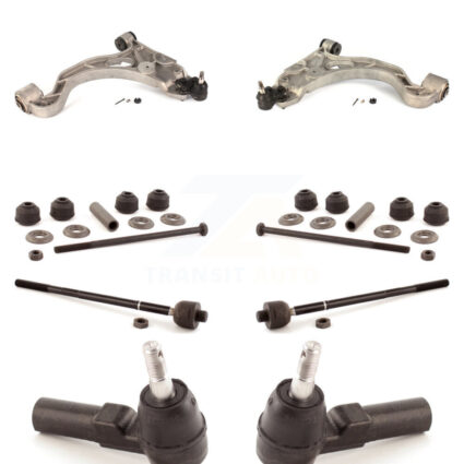 Front Control Arm & Ball Joint Tie Rod End Link Kit (8Pc) For Buick LeSabre Cadillac Park KTR-100370