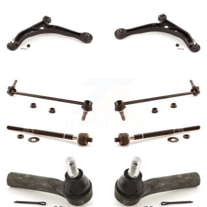 Front Control Arm And Ball Joint Tie Rod End Link Kit (8Pc) For 2002-2004 Honda Odyssey KTR-100381