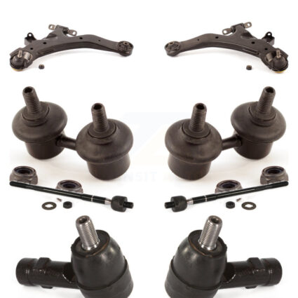 Front Control Arm And Ball Joint Tie Rod End Link Kit (8Pc) For 2001-2006 Hyundai Elantra KTR-100382
