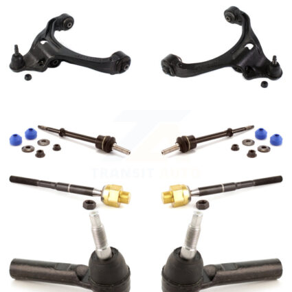 Front Control Arm & Ball Joint Tie Rod End Link Kit (8Pc) For Dakota Dodge Ram Mitsubishi KTR-100395