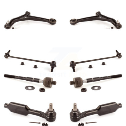 Front Control Arm & Ball Joint Tie Rod End Link Kit (8Pc) For 05-09 Honda Odyssey Touring KTR-100399