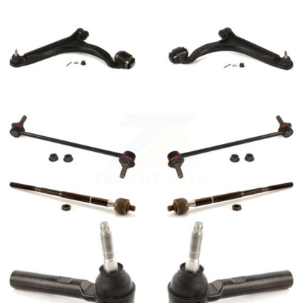 Front Control Arm & Ball Joint Tie Rod End Link Kit (8Pc) For 2004-2008 Chrysler Pacifica KTR-100419