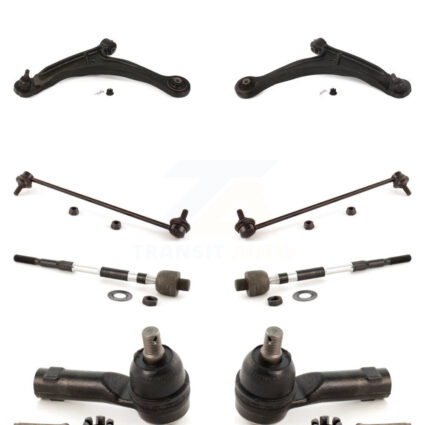 Front Control Arm And Ball Joint Tie Rod End Link Kit (8Pc) For 2006-2014 Honda Ridgeline KTR-100420