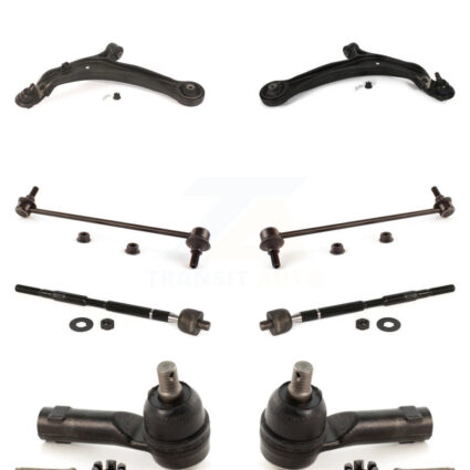 Front Control Arm And Ball Joint Tie Rod End Link Kit (8Pc) For 2011-2017 Honda Odyssey KTR-100422