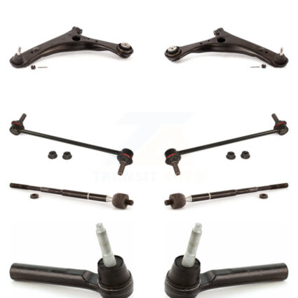 Front Arm & Ball Joint Tie Rod End Link Kit (8Pc) For Dodge Grand Caravan Chrysler Town KTR-100424