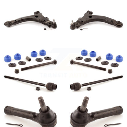 Front Control Arm Ball Joint Tie Rod End Link Kit (8Pc) For Chevrolet Impala Pontiac Prix KTR-100444