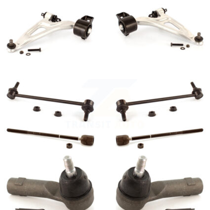 Front Control Arm And Ball Joint Tie Rod End Bar Link Kit (8Pc) For Ford Freestar Mercury KTR-100453