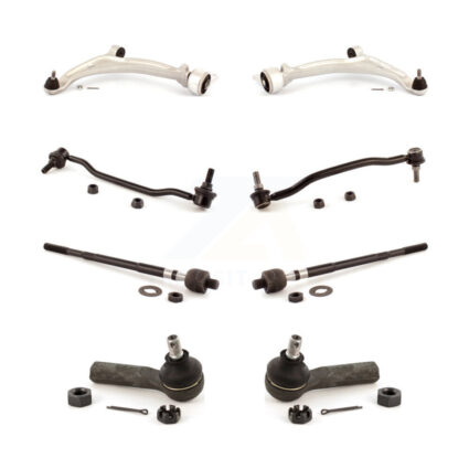 Front Control Arm And Ball Joint Tie Rod End Link Kit (8Pc) For 2005-2006 Nissan Altima KTR-100456
